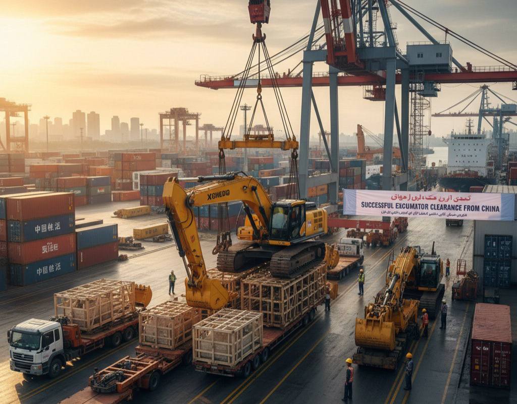 واردات بیل مکانیکی