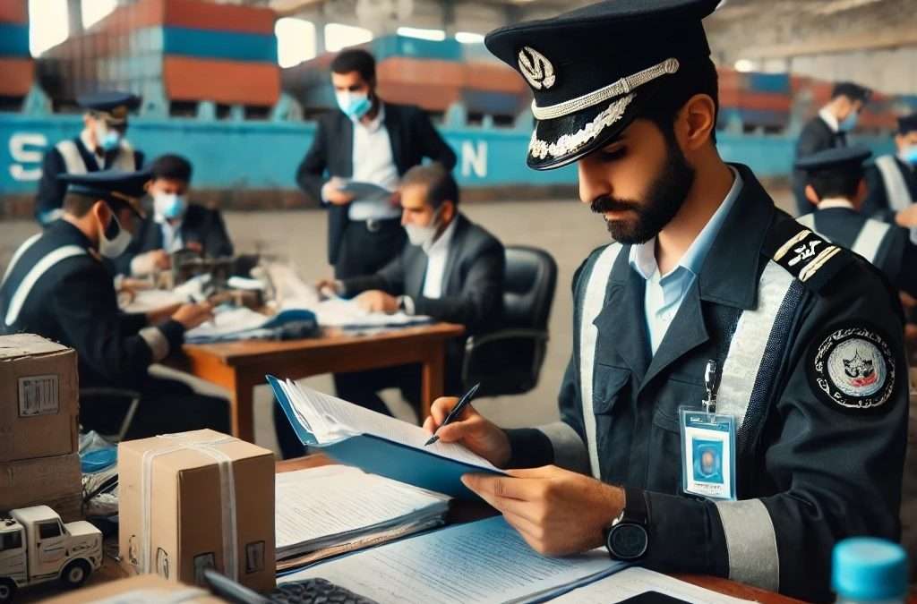 عکس هوش مصنوعی از ترخیص کار بوشهر