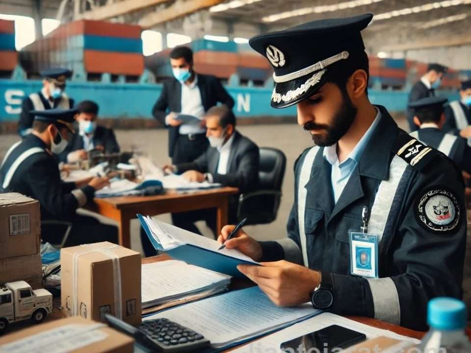 عکس هوش مصنوعی از ترخیص کار بوشهر