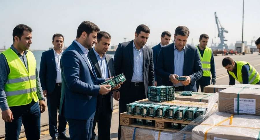 واردات قطعات الکترونیکی