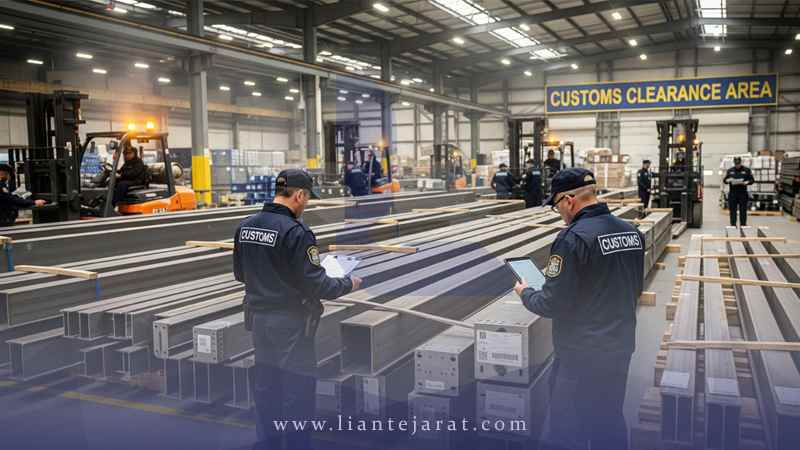 ترخیص فولاد از گمرک