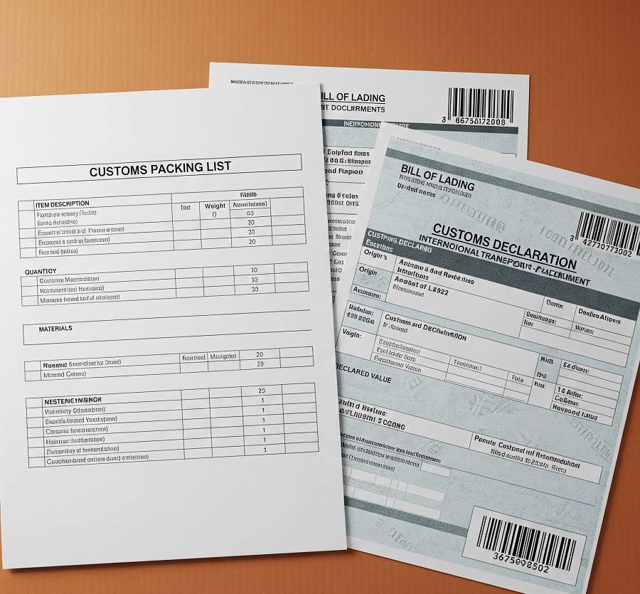 تهیه و تنظیم پکینگ لیست گمرکی