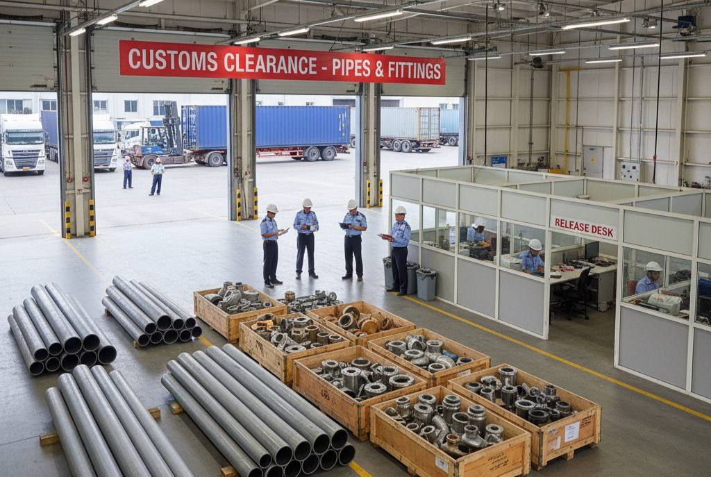 واردات و ترخیص لوله و اتصالات