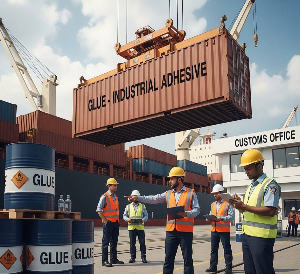 واردات وترخیص چسب