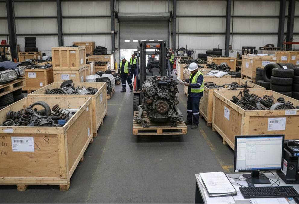 واردات و ترخیص قطعات استوک خودرو