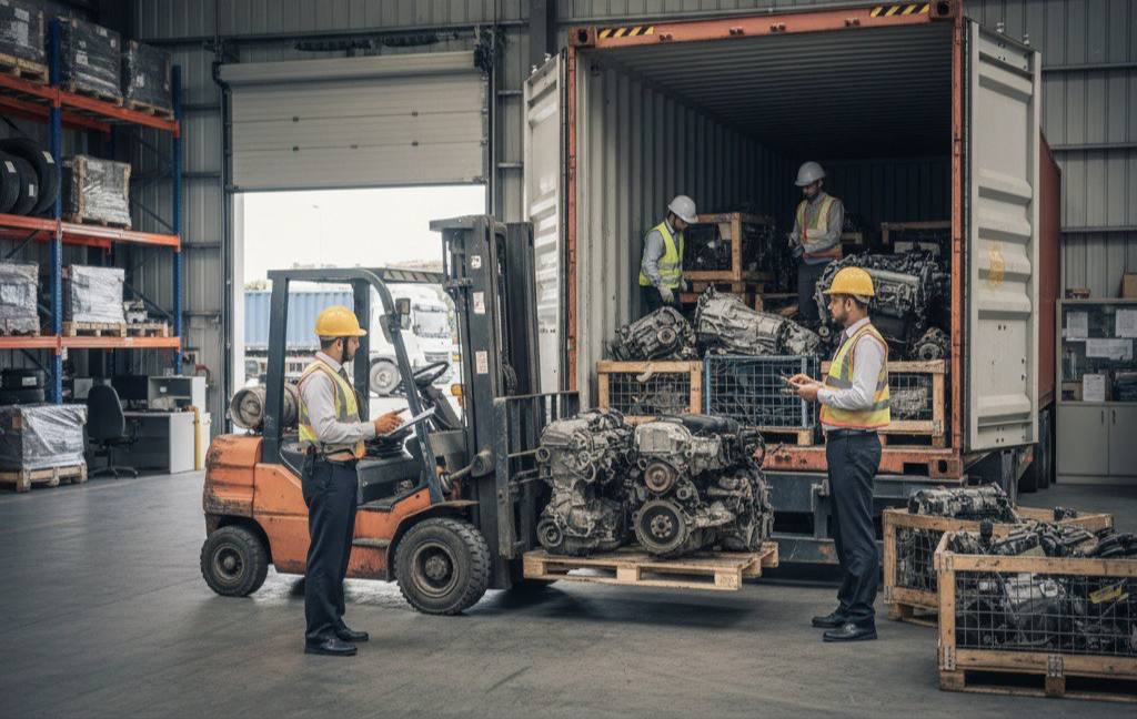 واردات و ترخیص قطعات استوک خودرو