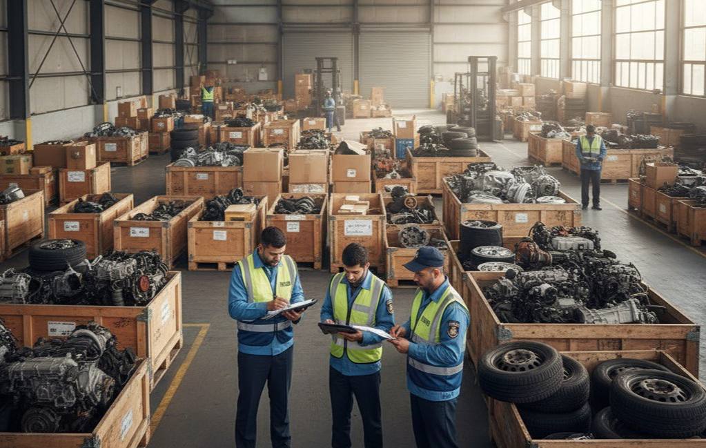 واردات و ترخیص قطعات استوک خودرو