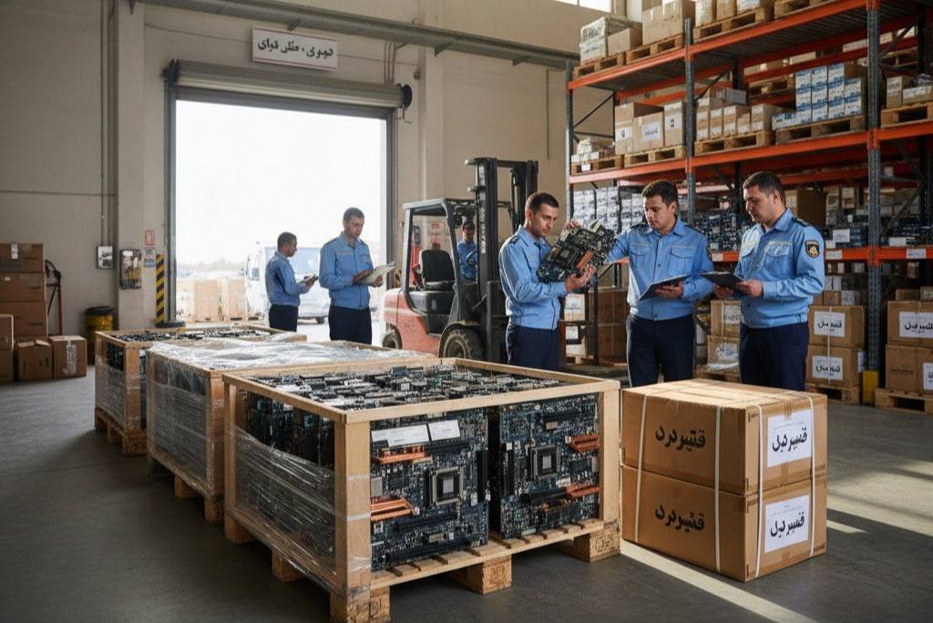 واردات و ترخیص مادربرد