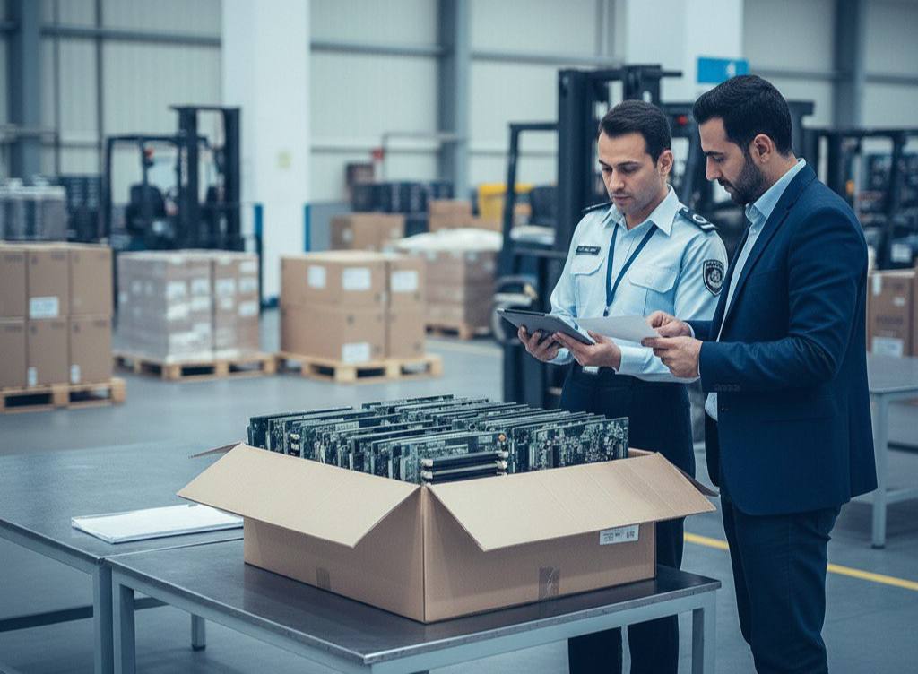 واردات و ترخیص مادربرد