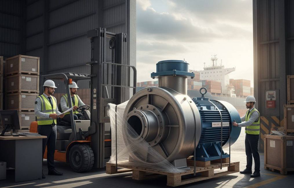 واردات و ترخیص پمپ صنعتی