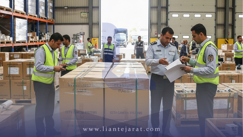 واردات و ترخیص دوربین مدار بسته