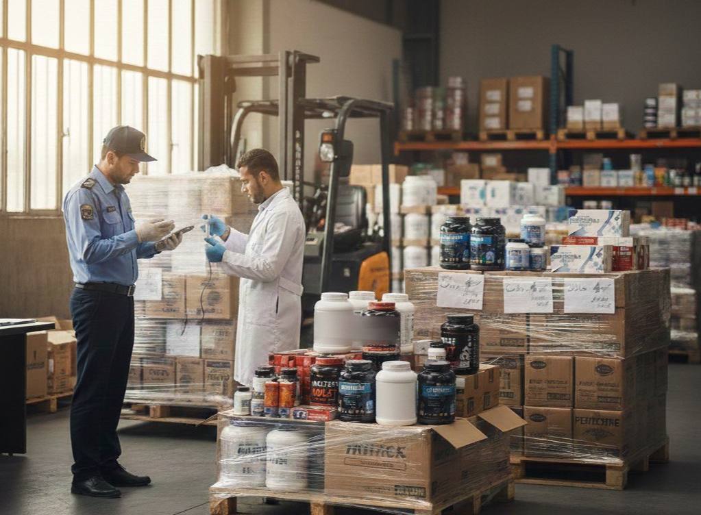 واردات و ترخیص مکمل ورزشی