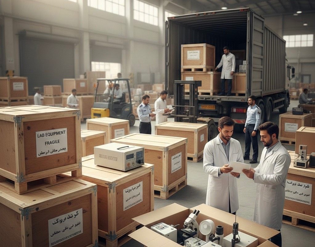 واردات و ترخیص لوازم آزمایشگاهی
