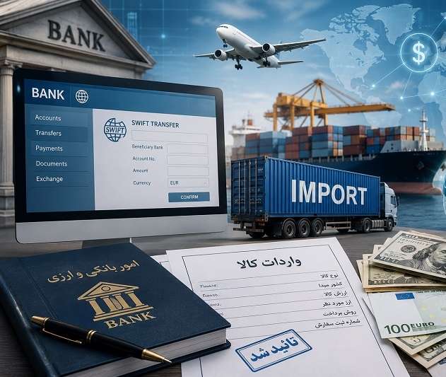 انجام امور ارزی و بانکی واردات