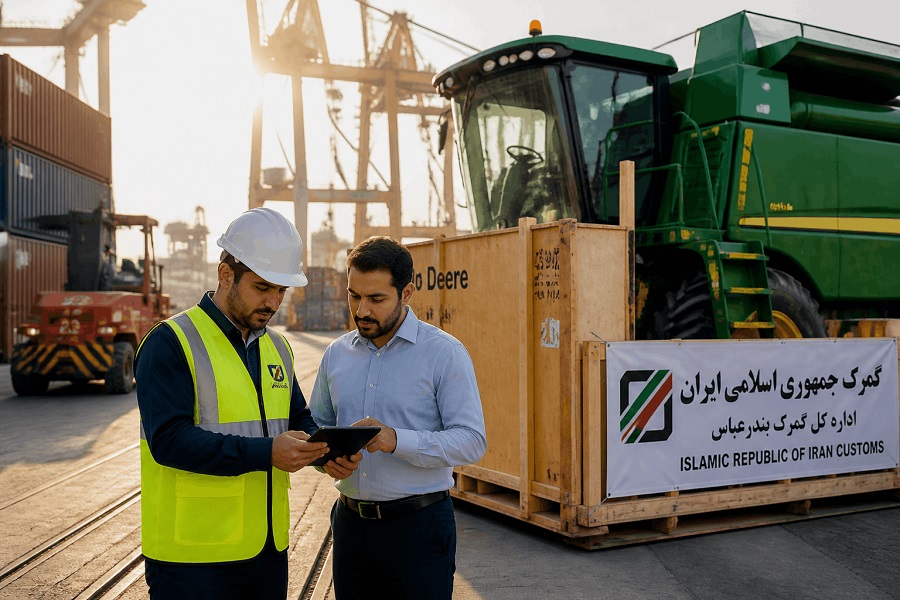 برای این عنوان مقاله عکس بساز ترخیص تجهیزات کشاورزی از گمرک