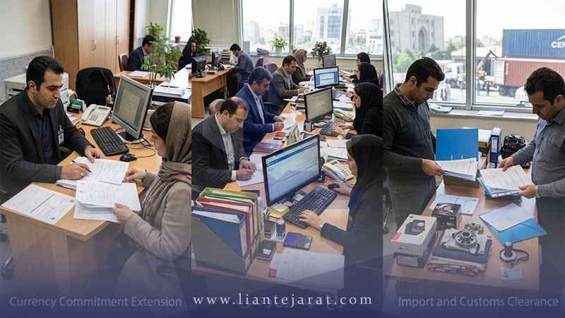 مراحل تمدید و رفع تعهد ارزی واردات؛ نحوه تسویه ارزی بانک مرکزی و ترخیص نهایی